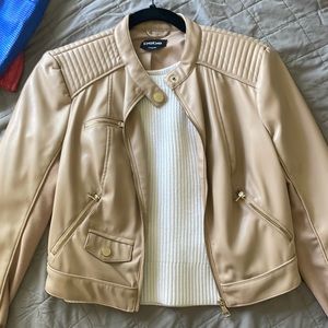 Bebe leather jacket